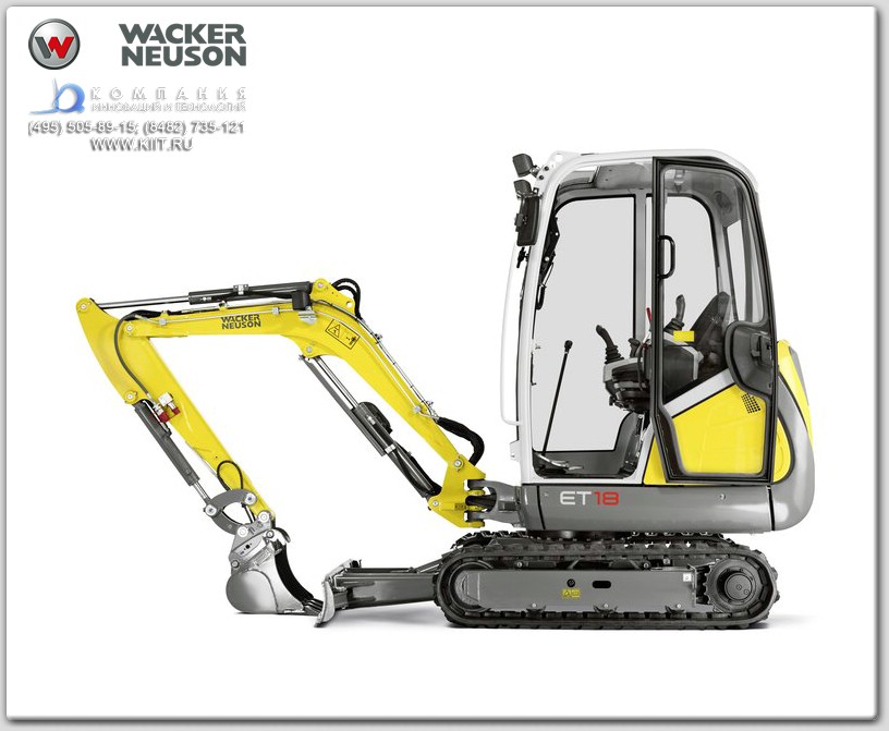 Мини-экскаватор Wacker Neuson ET18 продажа мини-экскаваторов
