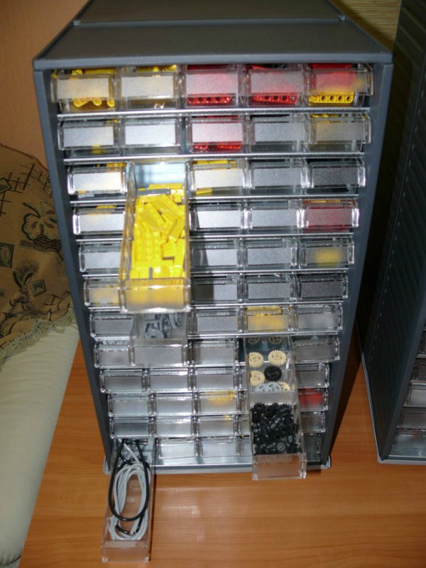 Кассетница для LEGO - кассетницы Treston для хранения ЛЕГО
