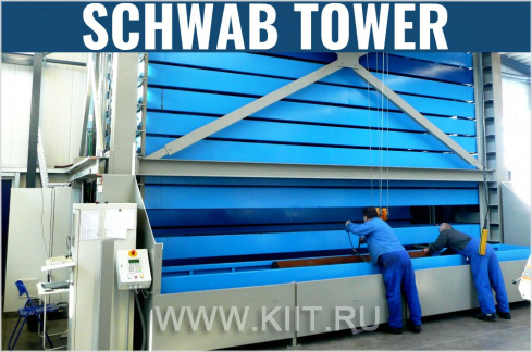 Schwab Tower индустриальный патерностер для грузов до 4 тонн