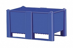 Контейнер BoxPallet 11-080-LA (540) 1200х800х540 мм сплошной синий