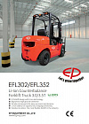 Электропогрузчик EP EFL302/EFL352