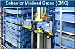 Автоматический склад для коробок с краном штабелером Schaefer Miniload Crane SMC