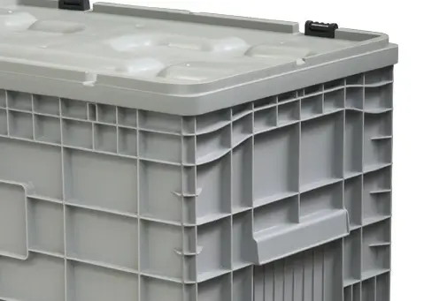 Фото контейнер b-box 1065 mini 1017х636х793 мм на колесах с крышкой на петлях на сайте www.kiit.ru в интернет-каталоге КИИТ ☎ +7(800) 707-07-45 Изображение №2