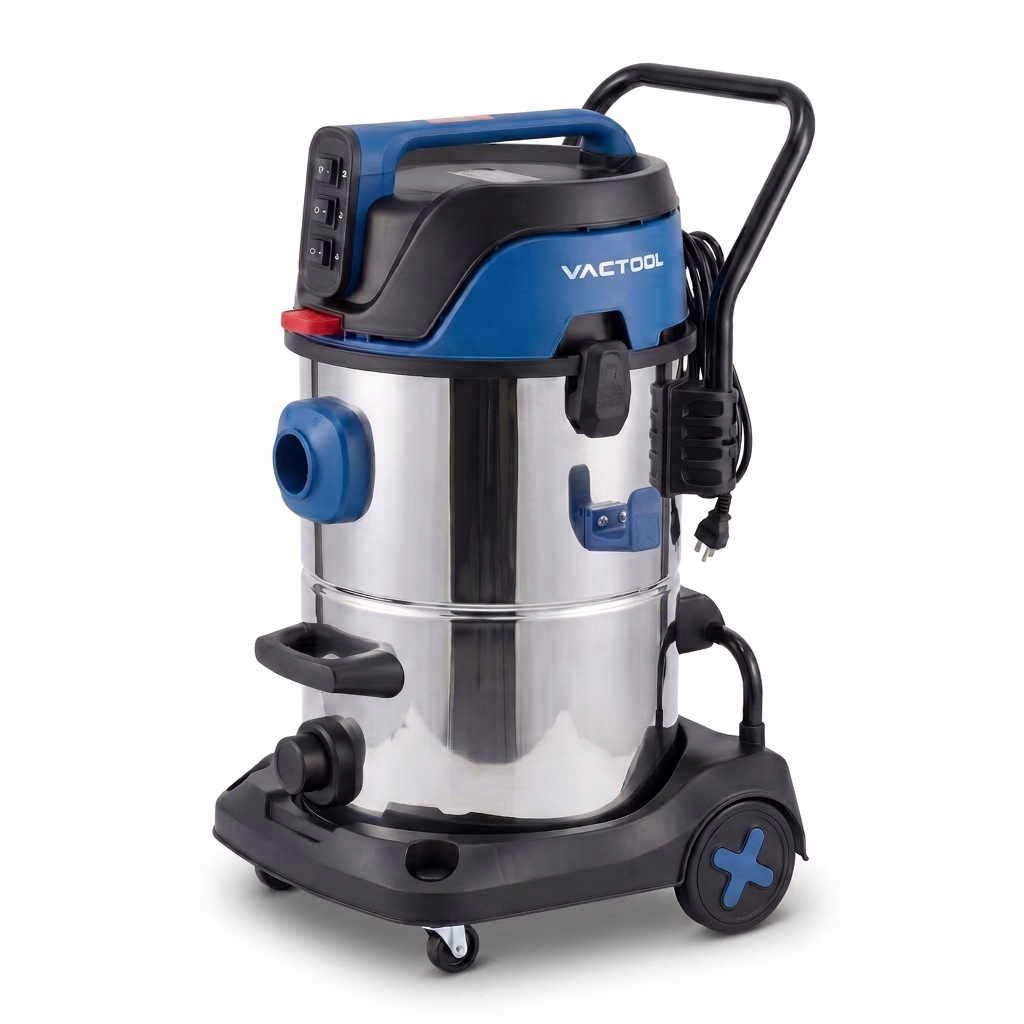 Профессиональный пылесос VACTOOL A36M60 (3 турбины, 3600 Вт, 60 л, AISI 410). Изображение №2