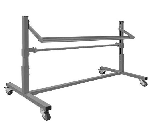 Фото стойка упаковочная для рулонных материалов gresson срм-1800 (1800 мм, рабочая ширина 1595 мм, на колесах, с прижимной планкой) на сайте www.kiit.ru в интернет-каталоге КИИТ ☎ +7(800) 707-07-45 Изображение №9