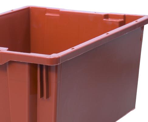 Фото ящик сплошной 600×400×270 мм, объем 43 л. красный на сайте www.kiit.ru в интернет-каталоге КИИТ ☎ +7(800) 707-07-45 Изображение №2