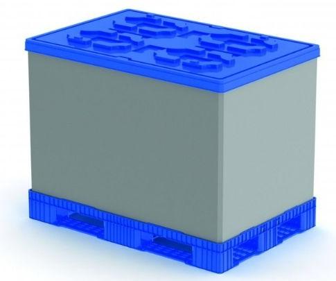 Фото разборный пластиковый облегчённый контейнер polybox на сайте www.kiit.ru в интернет-каталоге КИИТ ☎ +7(800) 707-07-45 Изображение №2