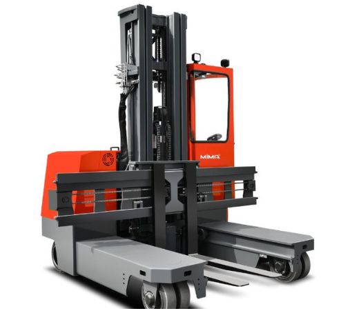 Многоходовой электропогрузчик MiMA MQC50 — это четырехопорный электропогрузчик грузоподъемностью 5 тонн.