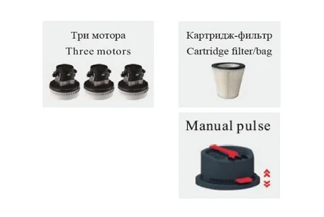 Фото промышленный пылесос vostok paw на сайте www.kiit.ru в интернет-каталоге КИИТ ☎ +7(800) 707-07-45 Изображение №5