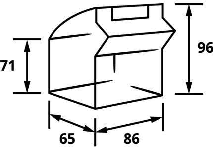 Фото короб с откидной прозрачной ячейкой стелла 102 single на сайте www.kiit.ru в интернет-каталоге КИИТ ☎ +7(800) 707-07-45 Изображение №5