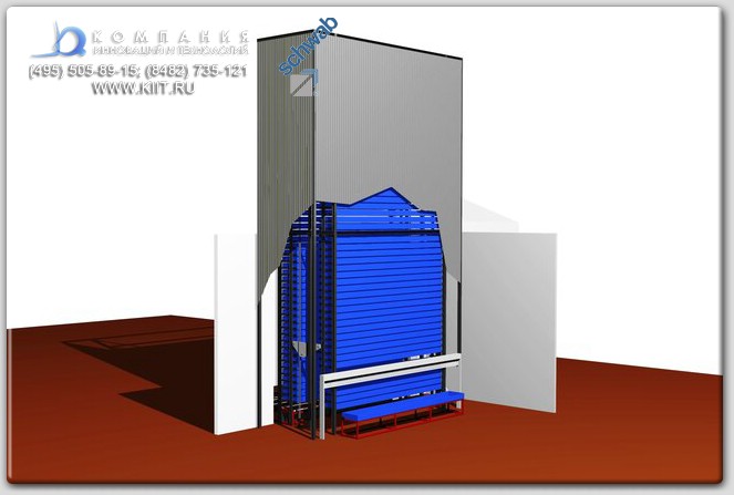 индустриальный патерностер SCHWAB автоматизированная складская система
