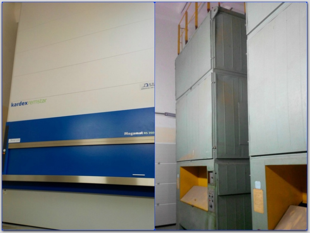 Наглядная модернизация склада на производстве - сравнение механизированные склады и автоматические склады