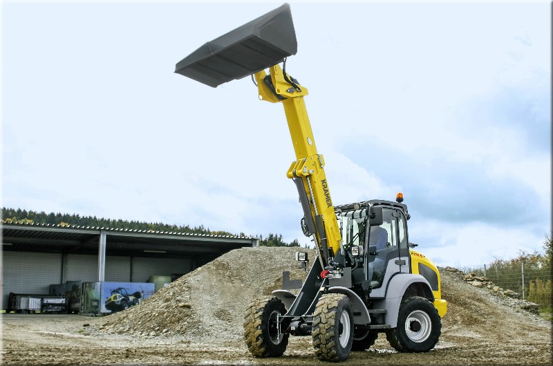 колесный погрузчик с телескопической стрелой Kramer 5065T 