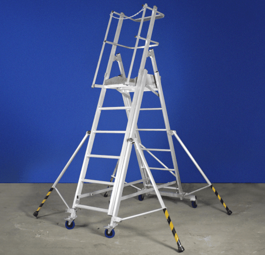 Лестница - платформа телескопическая MEGAL - ТЛП низкая цена производителя Мегал