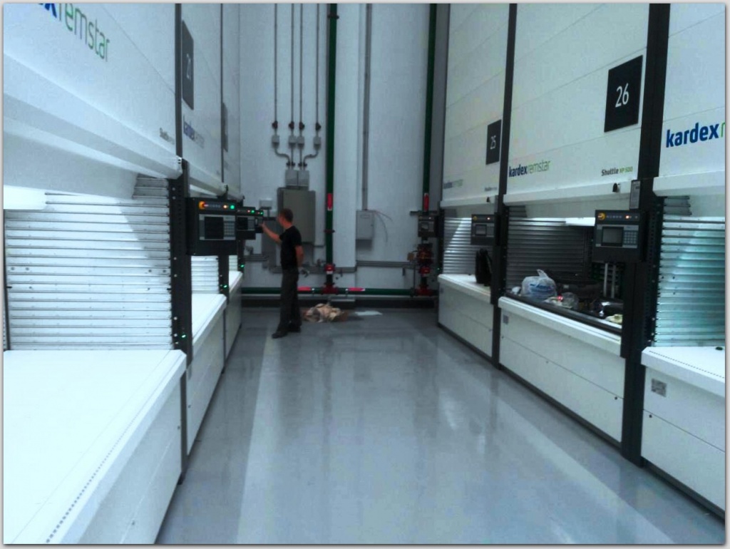 Автоматизированные склады Kardex станкостроительном заводе DMG Mori в Ульяновске 