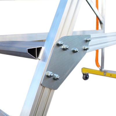 Вышка стремянка алюминиевая авиационная Megal ВСА-1,0А. Изображение №5