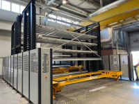 Фото автоматизированный склад для профильного металлопроката и труб до 10 метров на сайте www.kiit.ru в интернет-каталоге КИИТ ☎ +7(800) 707-07-45 Изображение №2