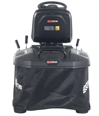 Газонокосилка с сиденьем EVOline TRG 61 CM L (райдер, 61 см, 7,2 л.с., 150 л травосборник, светодиодные фары). Изображение №6
