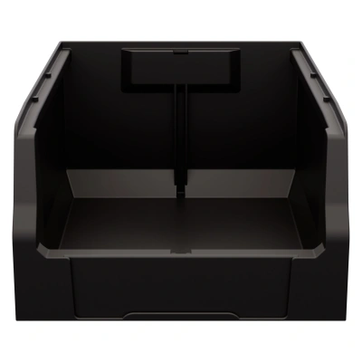 Лоток Iplast 12.412 300х225х150 мм, черный. Изображение №1
