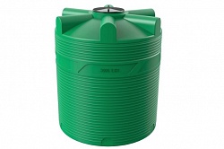 Емкость V 3000 литров зеленая