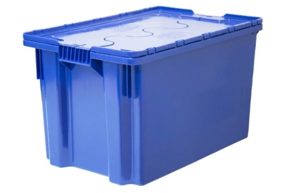 Фото ящик futura zip safe pro 600х400х350 сплошной синий морозостойкий на сайте www.kiit.ru в интернет-каталоге КИИТ ☎ +7(800) 707-07-45