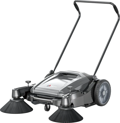 Ручная подметальная машина Xgroup S920 (механическая, 920 мм, 2800 м²/ч, бункер 55 л). Изображение №1
