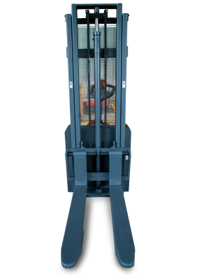 Самоходный штабелер с платформой 2,0 т 3,5 м XILIN CDD20K-EN 24/165 В/Ач с раздвижными вилами. Изображение №6