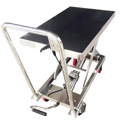 Гидравлический подъемный стол из нержавеющей стали OXLIFT OXF50-STEEL 900 мм 500 кг. Изображение №3