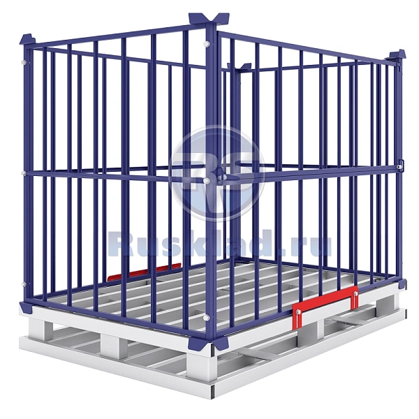 Фото каркасное ограждение опк-1 800х1200х860 на сайте www.kiit.ru в интернет-каталоге КИИТ ☎ +7(800) 707-07-45 Изображение №2