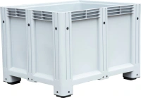 Фото контейнер big box d-box 1210 s (850) 1200x1000x850 мм сплошной на ножках серый на сайте www.kiit.ru в интернет-каталоге КИИТ ☎ +7(800) 707-07-45