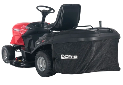 Садовый трактор (газонокосилка с сиденьем) EVOline TRG 107 CH (двигатель Loncin 13,6 л.с., гидростатическая трансмиссия, ширина кошения 107 см). Изображение №10