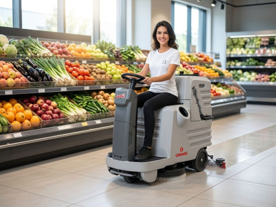 Поломоечная машина Comac Innova 22 B (с местом для оператора, аккумуляторная, 560 мм, 2030 м²/ч). Изображение №8