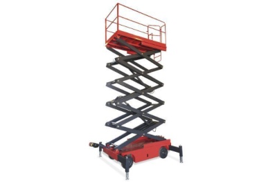 Ножничный подъемник QZ-030-140 OXLIFT 300 кг 14 м. Изображение №1