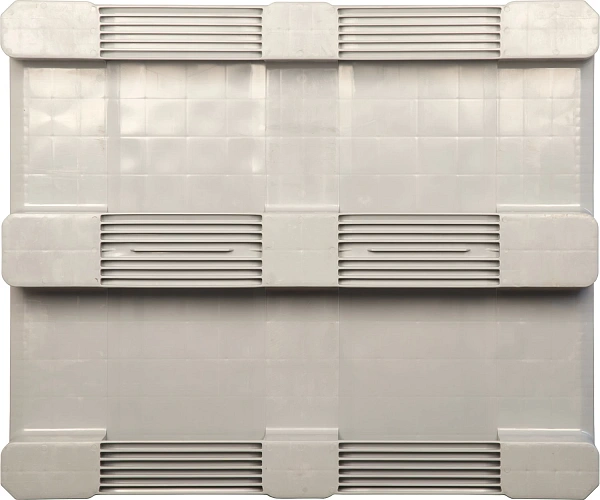 Фото пластиковый поддон на 3-х полозьях ir 1210-3r-g-h 1200х1000х160 мм усиленный cплошной гигиенический, серый на сайте www.kiit.ru в интернет-каталоге КИИТ ☎ +7(800) 707-07-45 Изображение №3