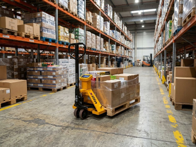Тележка гидравлическая с весами XILIN BFC25 (2500 кг, 1150 мм, полиуретан). Изображение №8