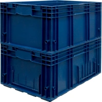 Фото ящик r-klt 6429 594х396х280 объем 48, синий на сайте www.kiit.ru в интернет-каталоге КИИТ ☎ +7(800) 707-07-45 Изображение №5