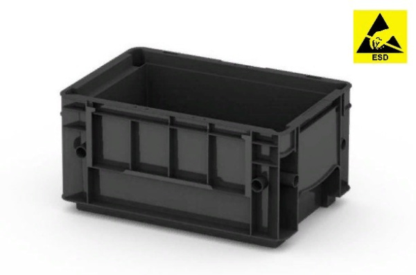 Фото антистатический пластиковый ящик r-klt 3215 (12.501.61) э/п на сайте www.kiit.ru в интернет-каталоге КИИТ ☎ +7(800) 707-07-45