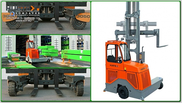 Фото многоходовой погрузчик hubtex dq 30 d на сайте www.kiit.ru в интернет-каталоге КИИТ ☎ +7(800) 707-07-45 Изображение №3