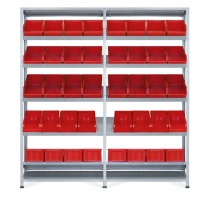 Фото стеллаж с наклонными полками диком ст-012 на сайте www.kiit.ru в интернет-каталоге КИИТ ☎ +7(800) 707-07-45 Изображение №2