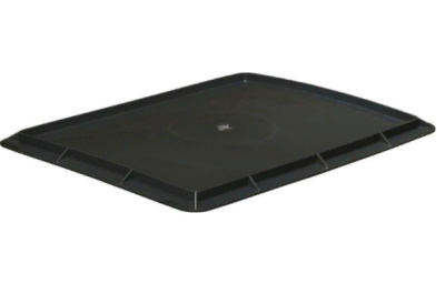 Крышка для сырк-творож. ящика черная. Изображение №1