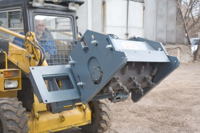 Фреза дорожная ФД-02 для минипогрузчика. Изображение №1