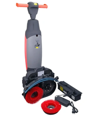 Ручная аккумуляторная поломоечная машина EVOline SDB 430 (430 мм, 1200 м²/ч, Li-ion 36 В). Изображение №6