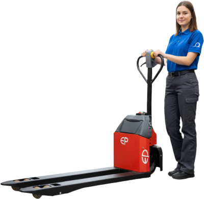 Электрическая тележка EP Equipment PT20 (EPT20-EZ) (2000 кг, литий-ион 48/20 Ач, длина вил 1150 мм). Изображение №1
