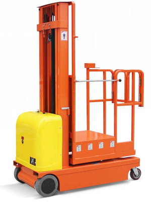 Сборщик заказов самоходный 300 кг 4,5 м TOR GOPZ4503 (трехрамочный). Изображение №1