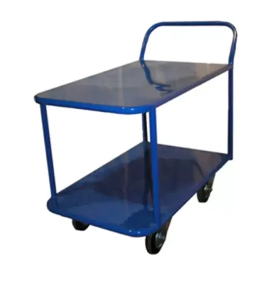 Тележка платформенная 2-х ярусная 700х1200 мм, металл КП-2-М-150-И. Изображение №3