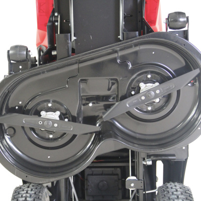 Газонокосилка с сиденьем (трактор) EVOline TRG 84 H (84 см, 15 л.с., гидростатическая трансмиссия, LED-фары). Изображение №9