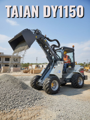 Шарнирно-сочлененный погрузчик TAIAN DY1150. Изображение №21