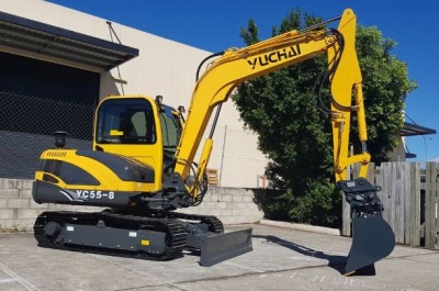 Мини экскаватор Yuchai YС 55-8. Изображение №1