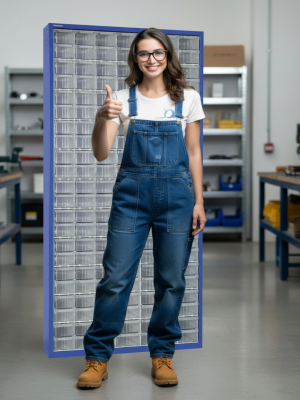 Шкаф TMD3 в комплекте с выдвижными ячейками. Изображение №4