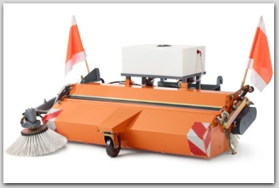 Щетка подметальная для мини погрузчика. Изображение №1